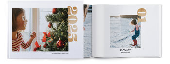 Photo Books — Big gold numbers