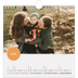Square calendars  — Photo sticker [April]