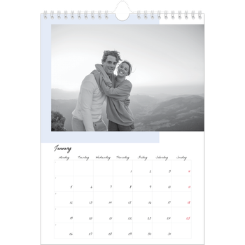 A4 Photo Calendar — Colour screens