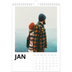 A4 Photo Calendar — White space [January]