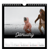 Square calendars  — Black minimal [January]