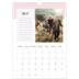 A3 photo calendars — List Calendar [April]