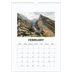A3 photo calendars — Simple photo [February]
