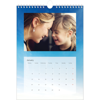 A4 Photo Calendar — Cloudscape