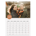 A3 photo calendars — Photo sticker [January]