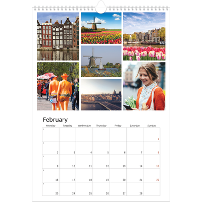 A3 photo calendars — Framework [February]