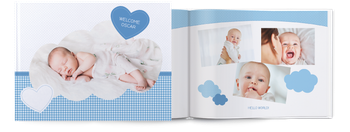 Photo Books — Little one - blue