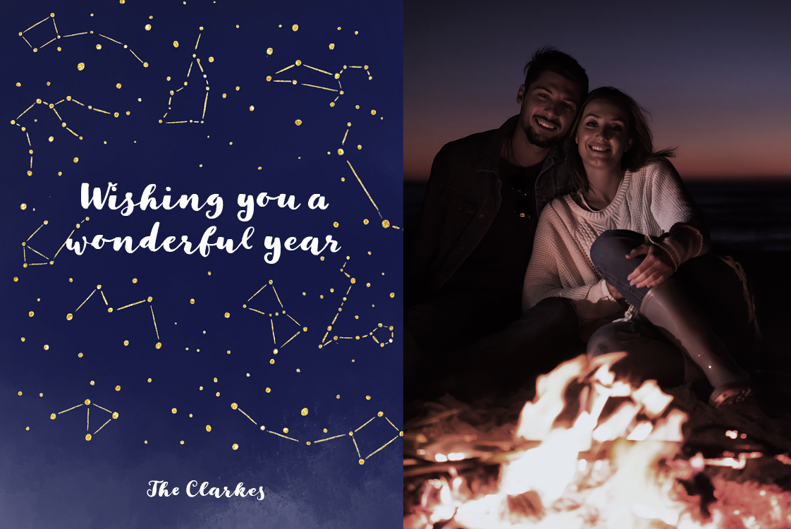 Cards — Starry night