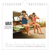 Square calendars  — Abbreviated text [March]