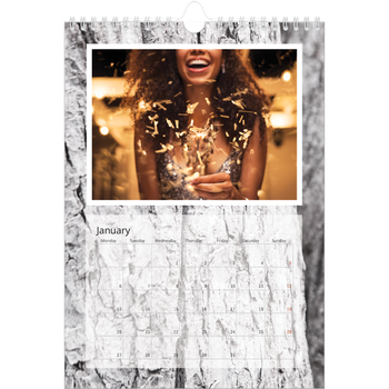 A4 Photo Calendar — Tree bark