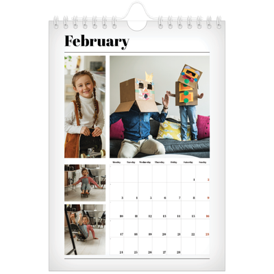 A5 Photo Calendar — Hot off the press [February]