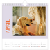 Square calendars  — Fun colourful you [April]