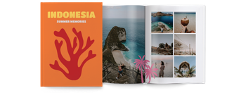 Photo Books — Colour block beach