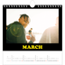 Square calendars  — Fun type [March]