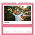 Square calendars  — Colour pop snapshots [February]