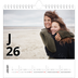 Square calendars  — Letter style [January]