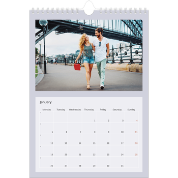 A4 Photo Calendar — Colour my world