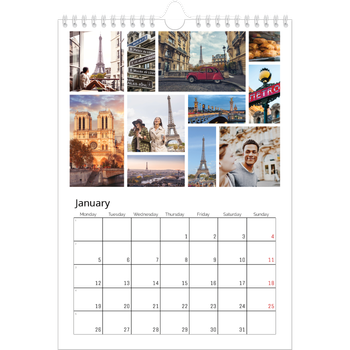 A4 Photo Calendar — Framework