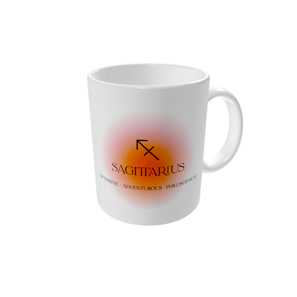 Personalised mugs — Astrology gradients - Sagittarius