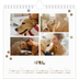 Square calendars  — Playful puppy [April]