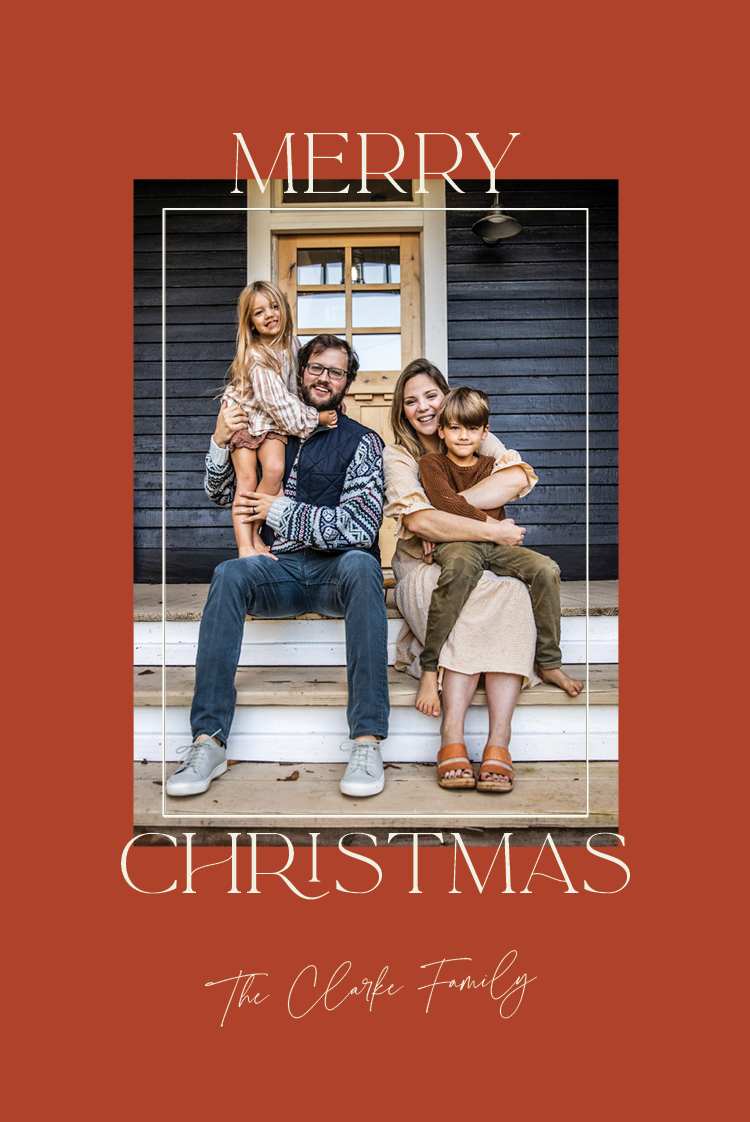 Cards — Happy family holidays