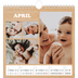 Square calendars  — This year’s editorial [April]