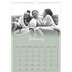 A3 photo calendars — Misty green [February]