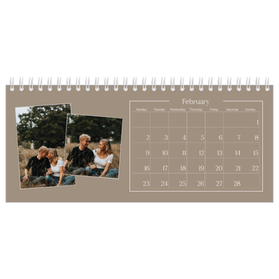 Desk calendars — Crafted memories [February]