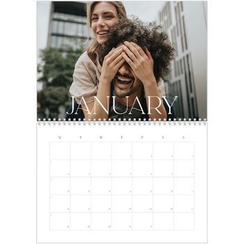 A4 Double Photo Calendar — Larger than life