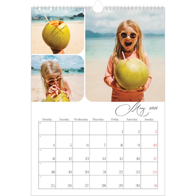 A3 photo calendars — Snapshots and script [cover]