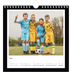 Square calendars  — Black frame [April]