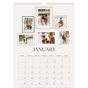 A3 Photo Calendar — Wall photo gallery