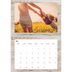 A4 Double Photo Calendar — Wood [May]
