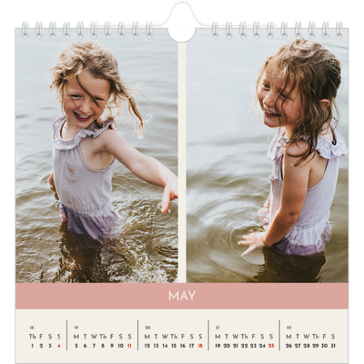 Square calendars  — Pastel chapters [cover]