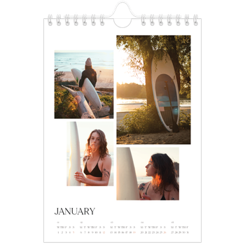 A5 portrait — Surfing sunsets