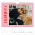 Square calendars  — Fun colourful you [February]