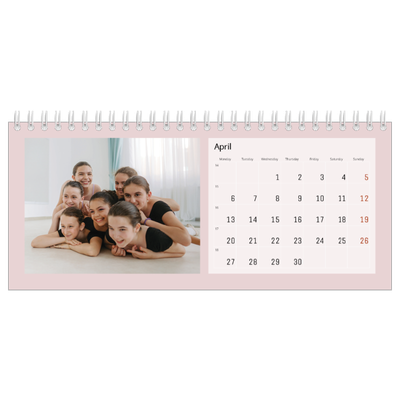 Desk calendars — Neo Scandi [April]