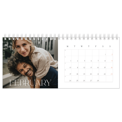 Desk calendars — Larger than life [February]