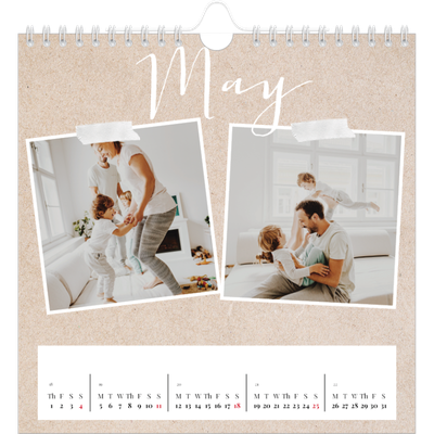 Square calendars  — Scrapbook calendar [cover]