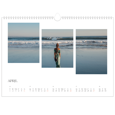 A3 Photo Calendar — Travel mosaics [cover]