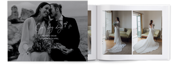 Photo Books — Elegant script