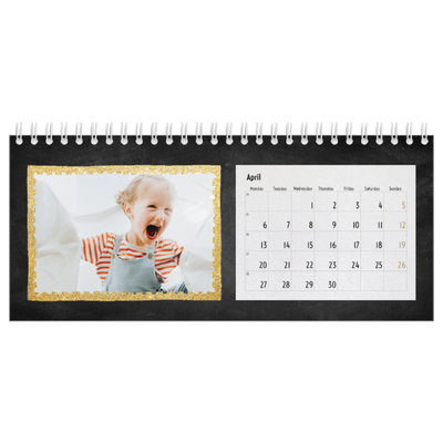 Desk calendars — Rustic charm [April]