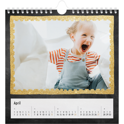 Square calendars  — Rustic charm [April]