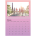 A4 Double Photo Calendar — Playful Pastel [February]