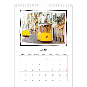 A4 Photo Calendar — Scrapbook snapshots