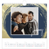 Square calendars  — Gold brush backgrounds [January]