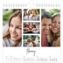 Square calendars  — Photo arrangements [February]