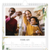 Square calendars  — Floral splash [February]