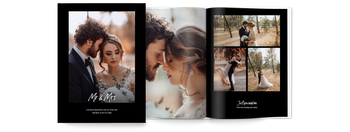 Photo Books — Black minimal