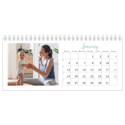 Desk calendars — Hello world [January]